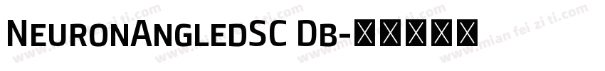 NeuronAngledSC Db字体转换